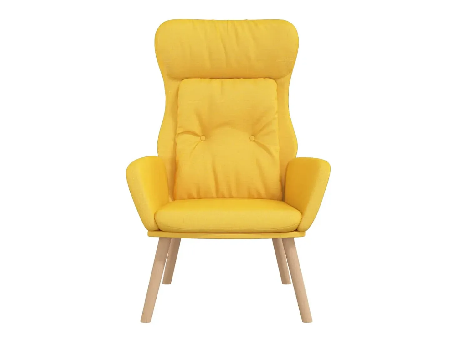 Poltrona | Cadeira Relax tecido amarelo mostarda SHL814438