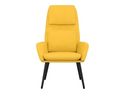 Poltrona | Cadeira Relax tecido amarelo mostarda SHL474435