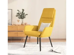 Poltrona | Cadeira Relax tecido amarelo mostarda SHL474435