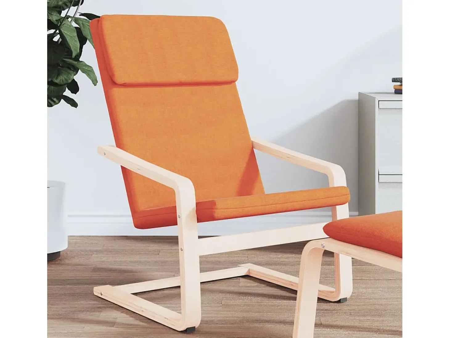Poltrona | Cadeira Relax tecido amarelo-escuro SHL511543