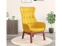 Poltrona | Cadeira Relax tecido amarelo mostarda SHL133406