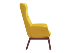 Poltrona | Cadeira Relax tecido amarelo mostarda SHL133406