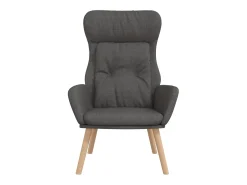 Poltrona | Cadeira Relax tecido cinzento-escuro SHL380715