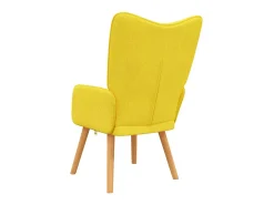 Poltrona | Cadeira Relax tecido amarelo mostarda SHL40846
