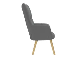 Poltrona | Cadeira Relax tecido cinzento-escuro SHL976250