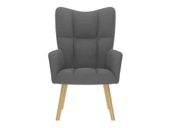 Poltrona | Cadeira Relax tecido cinzento-escuro SHL976250