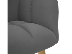 Poltrona | Cadeira Relax tecido cinzento-escuro SHL976250