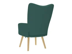 Poltrona | Cadeira Relax tecido verde-escuro SHL483573
