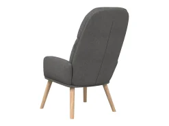 Poltrona | Cadeira Relax tecido cinzento-escuro SHL647577