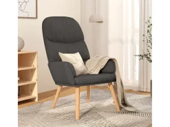 Poltrona | Cadeira Relax tecido cinzento-escuro SHL647577