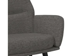 Poltrona | Cadeira Relax tecido cinzento-escuro SHL788028