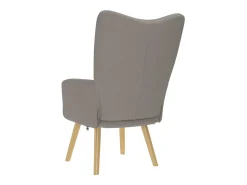 Poltrona | Cadeira Relax tecido cinzento-acastanhado SHL427223
