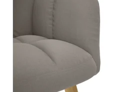 Poltrona | Cadeira Relax tecido cinzento-acastanhado SHL427223