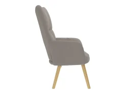 Poltrona | Cadeira Relax tecido cinzento-acastanhado SHL427223