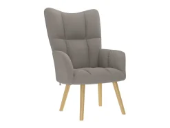 Poltrona | Cadeira Relax tecido cinzento-acastanhado SHL427223