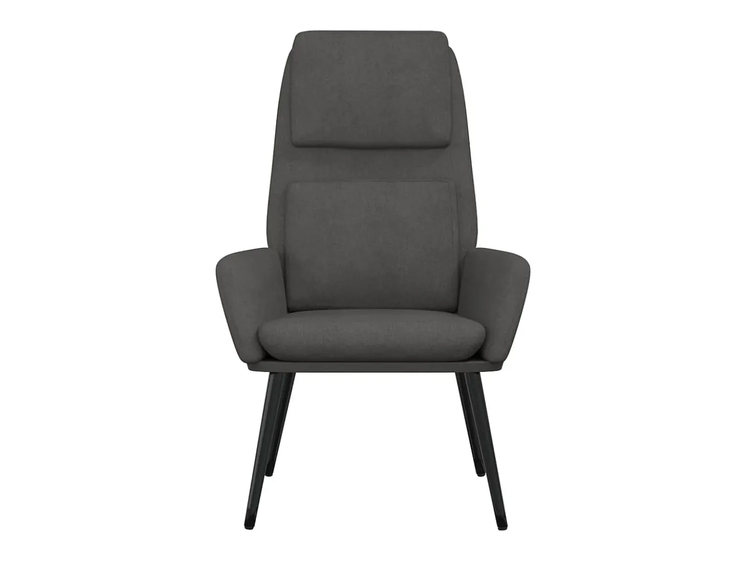 Poltrona | Cadeira Relax tecido cinzento-escuro SHL955712