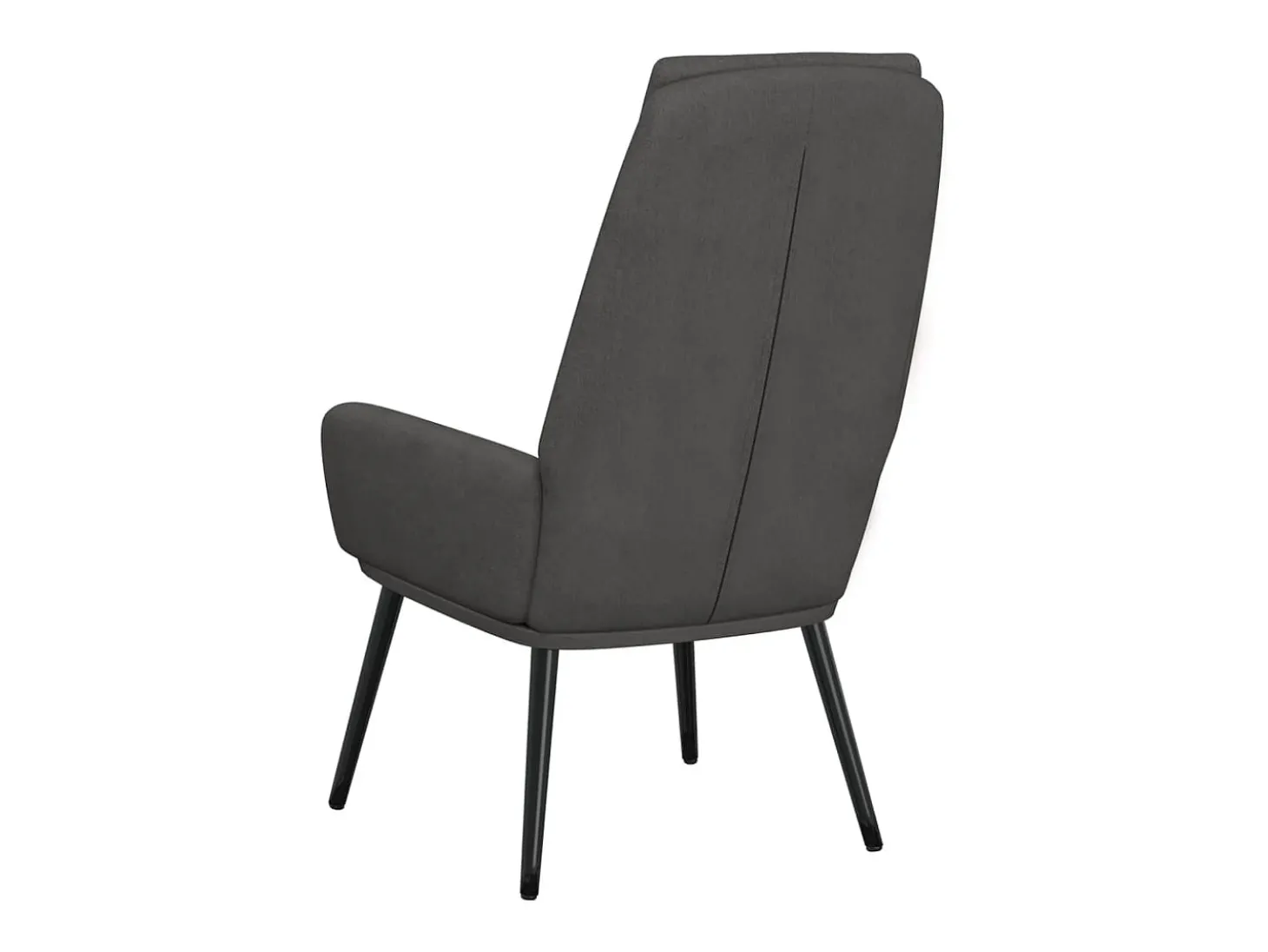 Poltrona | Cadeira Relax tecido cinzento-escuro SHL955712