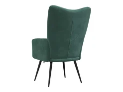 Poltrona | Cadeira Relax veludo verde-escuro SHL985193