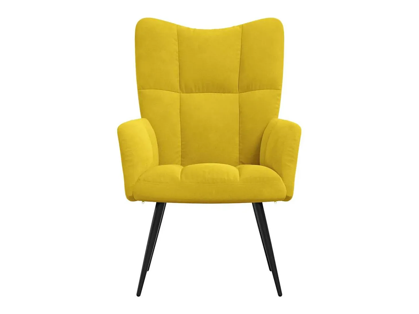 Poltrona | Cadeira Relax veludo amarelo mostarda SHL230176
