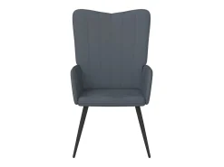 Poltrona | Cadeira Relax veludo cinzento-escuro SHL635181