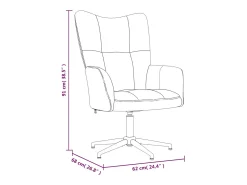Poltrona | Cadeira Relax veludo vermelho tinto SHL34045