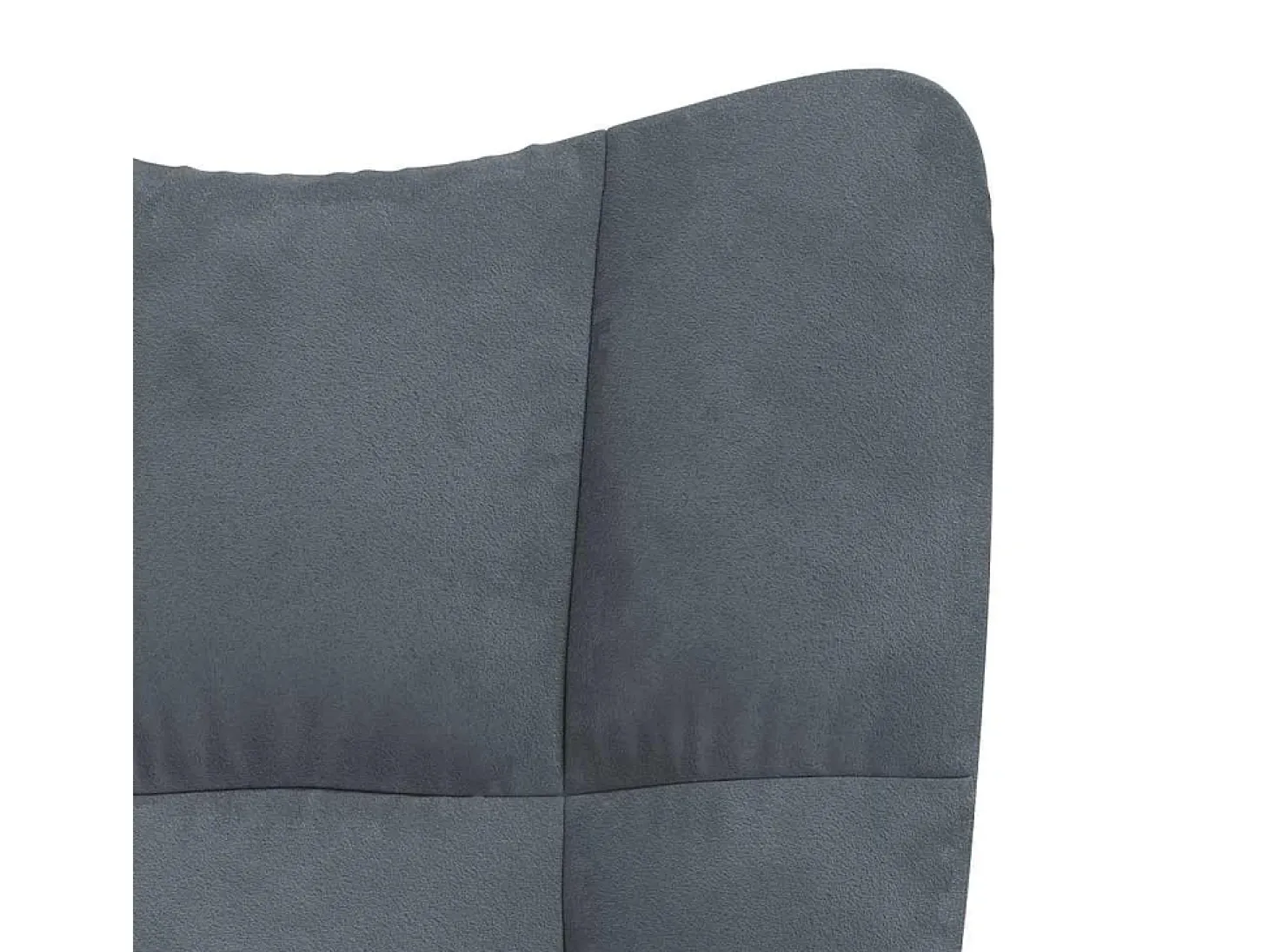 Poltrona | Cadeira Relax veludo cinzento-escuro SHL540709
