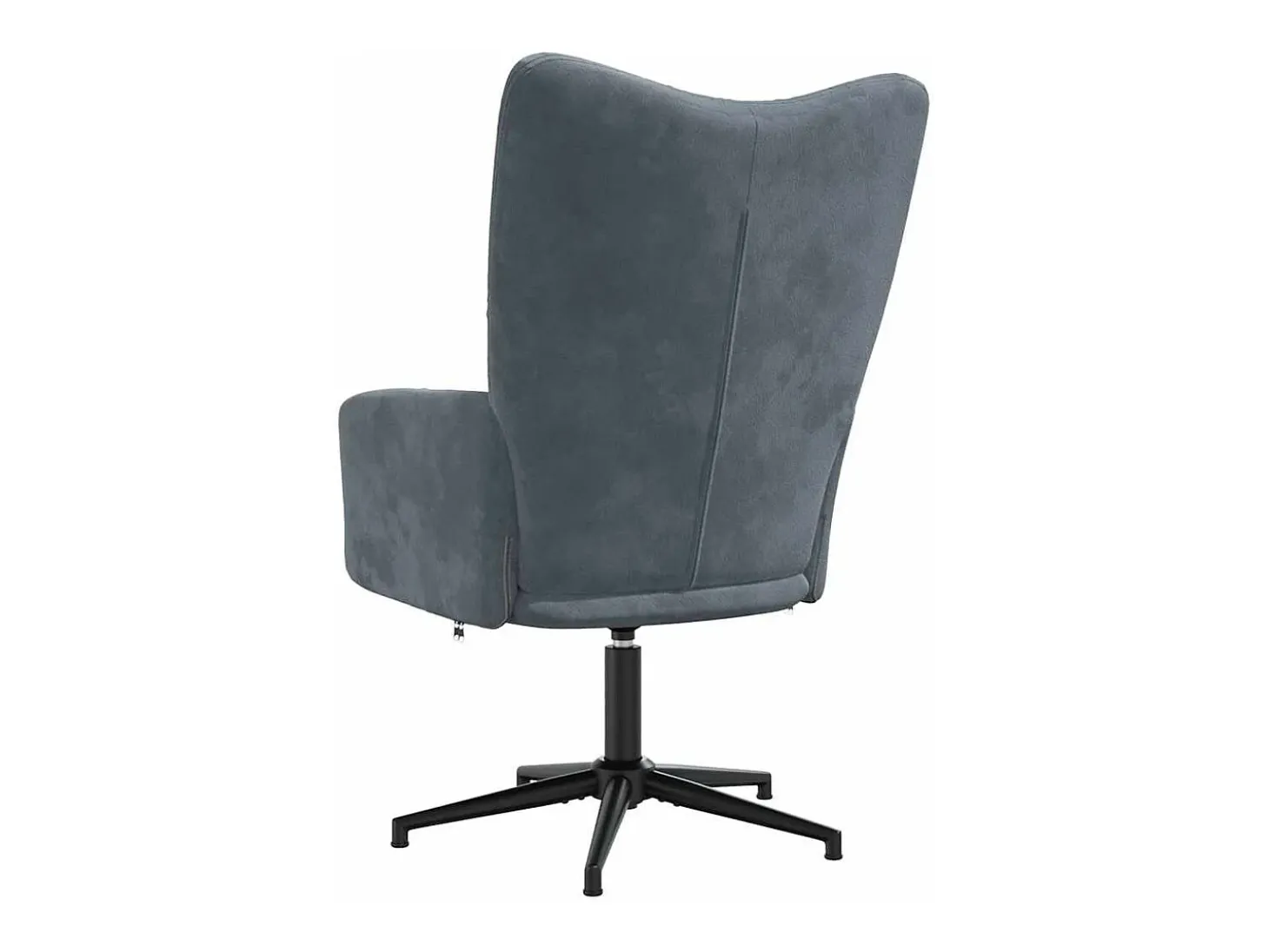 Poltrona | Cadeira Relax veludo cinzento-escuro SHL540709