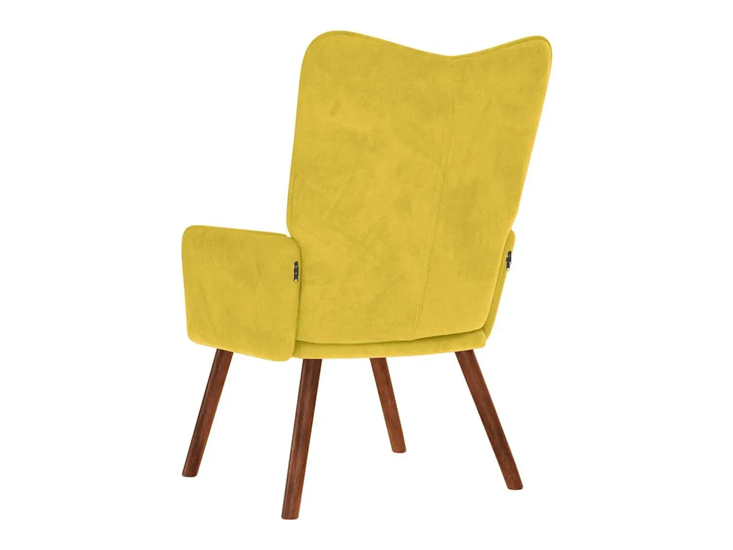 Poltrona | Cadeira Relax veludo amarelo SHL535987