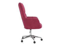 Poltrona | Cadeira Relax veludo vermelho tinto SHL644761