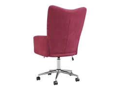 Poltrona | Cadeira Relax veludo vermelho tinto SHL644761