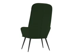 Poltrona | Cadeira Relax veludo verde-escuro SHL630587