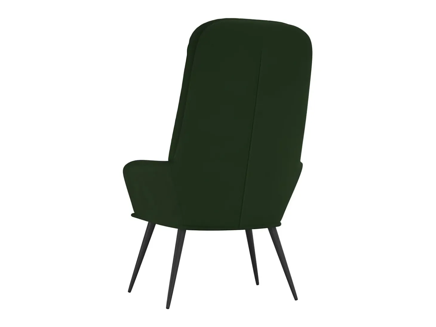 Poltrona | Cadeira Relax veludo verde-escuro SHL630587