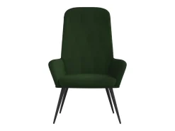 Poltrona | Cadeira Relax veludo verde-escuro SHL630587