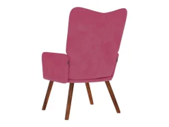 Poltrona | Cadeira Relax veludo vermelho tinto SHL30643
