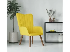Poltrona | Cadeira Relax veludo amarelo mostarda SHL840468