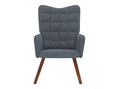 Poltrona | Cadeira Relax veludo cinzento-escuro SHL44222
