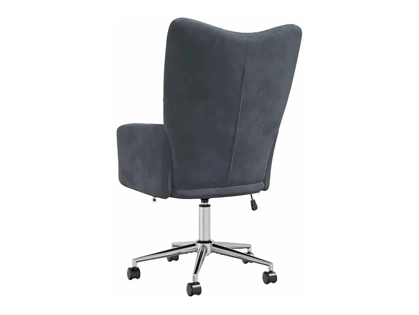 Poltrona | Cadeira Relax veludo cinzento-escuro SHL539203