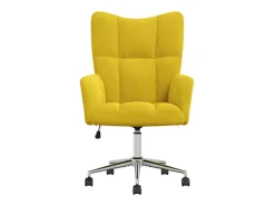 Poltrona | Cadeira Relax veludo amarelo mostarda SHL212921