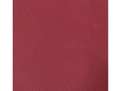 Poltrona 60 cm couro artificial vermelho tinto