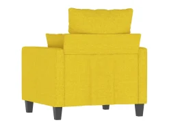 Poltrona 60 cm tecido amarelo-claro PT443837