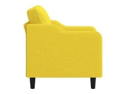 Poltrona 60 cm tecido amarelo-claro PT507317