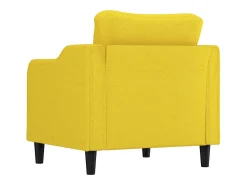 Poltrona 60 cm tecido amarelo-claro PT507317