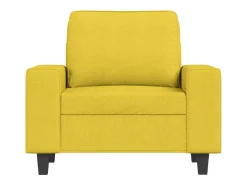 Poltrona 60 cm tecido amarelo-claro PT449106