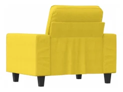 Poltrona 60 cm tecido amarelo-claro PT449106