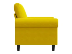 Poltrona 60 cm veludo amarelo PT304356