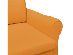 poltrona Amarelo-escuro 76 x 94 x 102 cm tecido