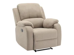 Poltrona articulada em microfibra cor taupe - BRODY