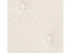 Poltrona cadeira assento de descanso sofá de design para sala de estar tecido branco creme 1102129/3
