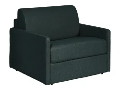 Poltrona cama express em tecido verde pinheiro - Dormir 100 cm - Colchão 14 cm - CALIFE