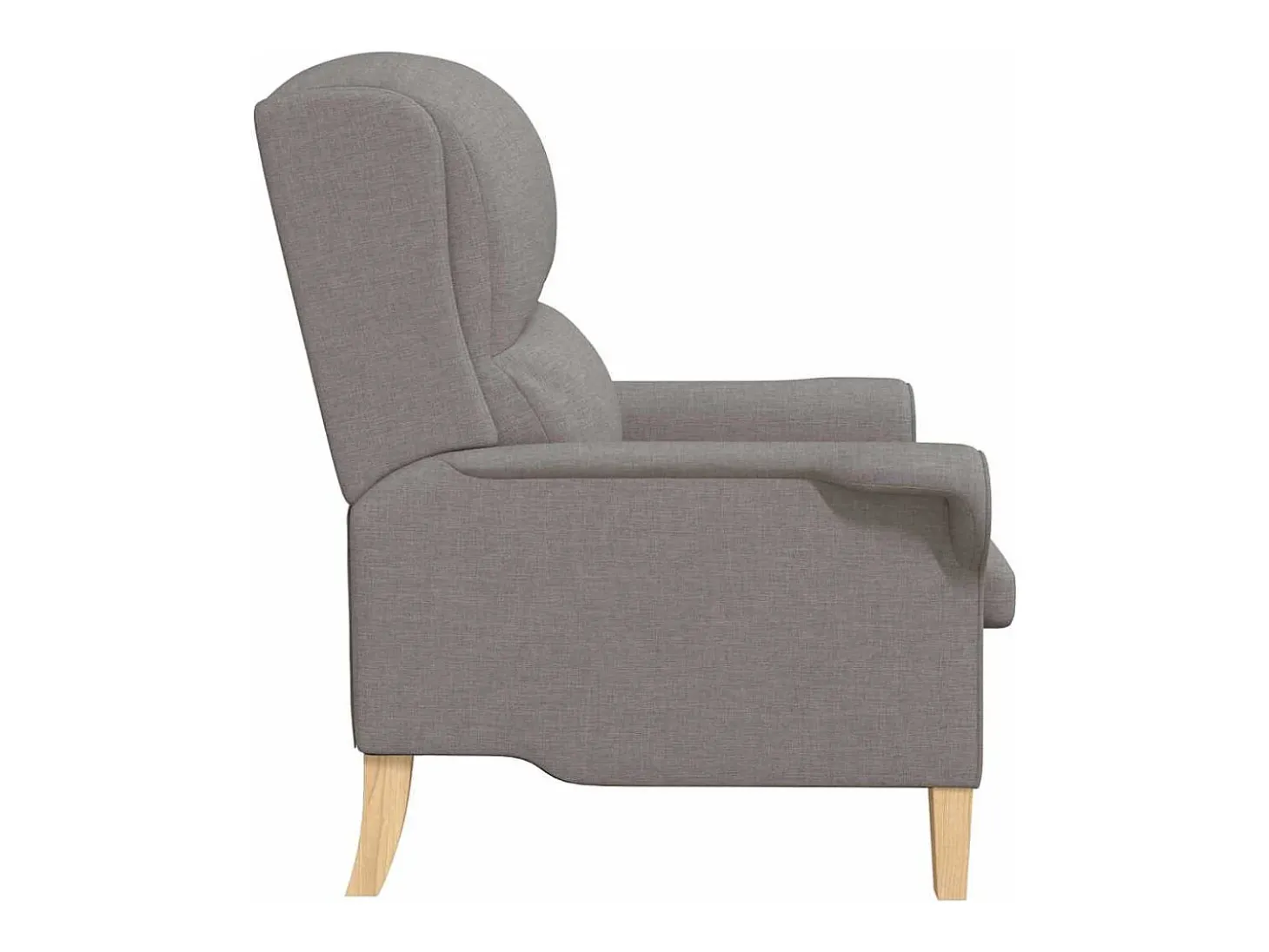 poltrona Cinzento-acastanhado 76 x 94 x 102 cm tecido